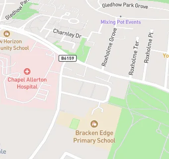 map for Catering Leeds  (Bracken Edge Primary)