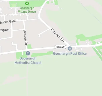 map for Goosnargh Stores & Post Office