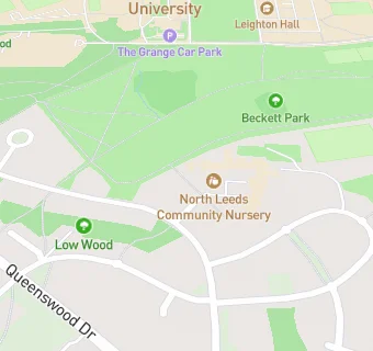 map for North Leeds Community Nursery