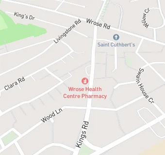 map for Wrose Health Centre