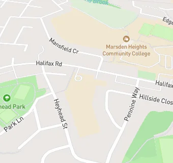 map for Holy Trinity Roman Catholic Primary School, Brierfield