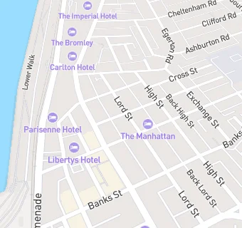 map for The Prince Albert Hotel
