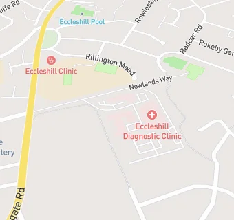 map for Eccleshill Upper School