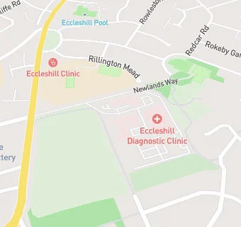 map for Eccleshill Community Hospital