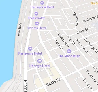 map for Belvedere Hotel