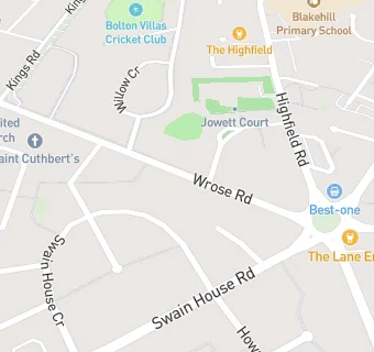 map for Mydentist, Wrose Road, Bradford 