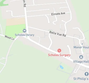 map for Scholes Surgery