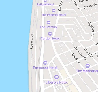 map for Claremont Hotel