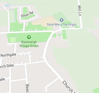 map for Goosnargh Village Hall