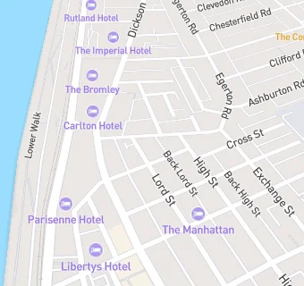 map for Falkland Hotel