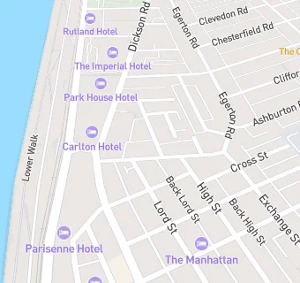 map for Holmsdale Hotel