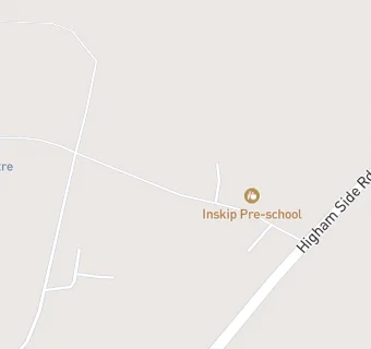 map for Inskip Pre-School