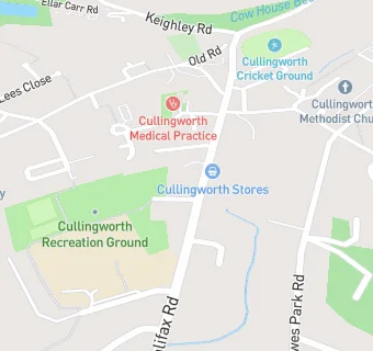 map for Cullingworth Fisheries