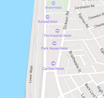 map for Bromley Hotel