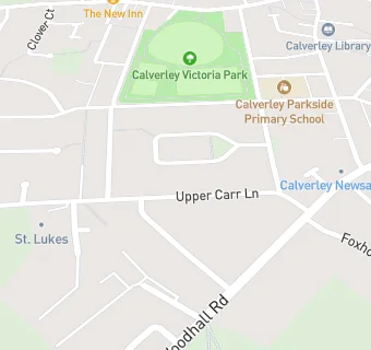 map for Calverley Surgery