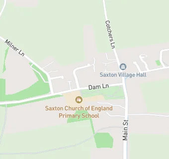 map for Saxton Church of England Voluntary Controlled Primary School