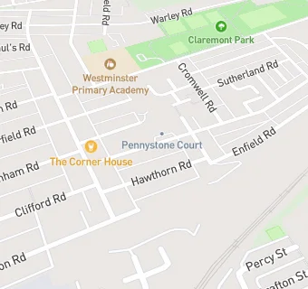 map for Pennystone Court