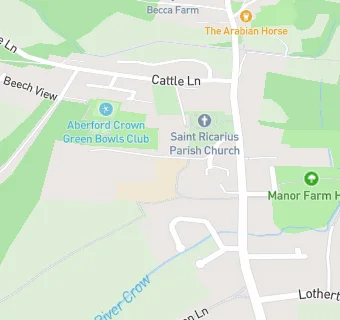 map for Aberford C Of E Primary School Extended Care