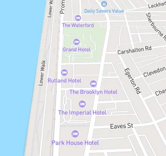 map for Brooklyn Hotel