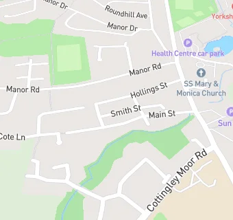 map for Cottingley Conservative Club