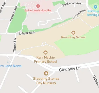 map for Kerr Mackie Primary School