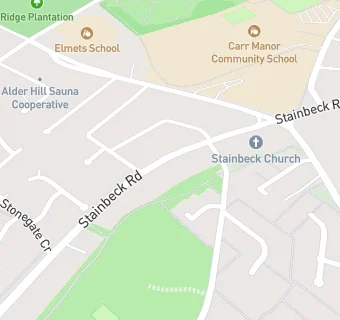 map for Stainbeck Community Cafe