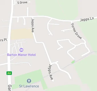 map for Barton St Lawrence Church of England Primary School