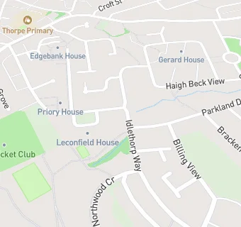 map for Bradford College