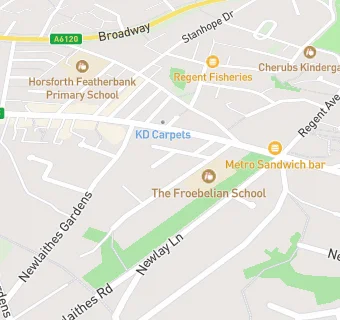 map for The Froebelian School