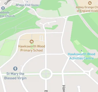 map for Catering Leeds (Hawksworth Wood Primary)