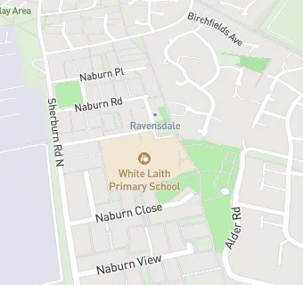 map for White Laith Primary School