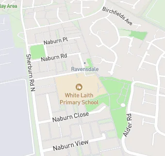map for White Laith Primary School
