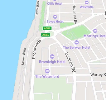 map for Northdene Theatre Hotel