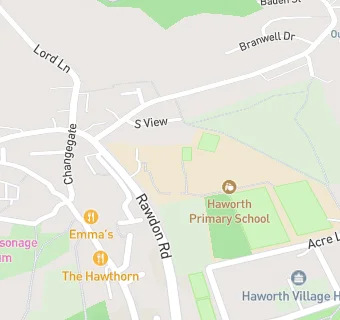 map for Haworth Primary School