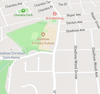 map for Gledhow First School