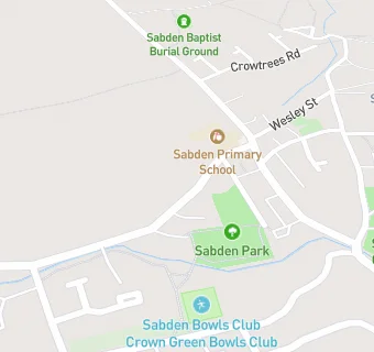 map for Sabden Primary School