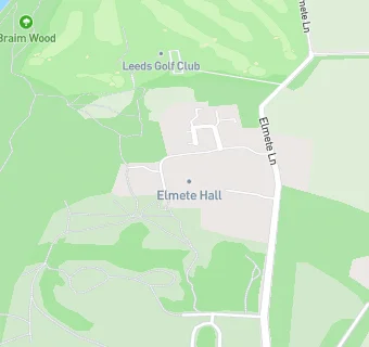 map for Leeds Golf Club