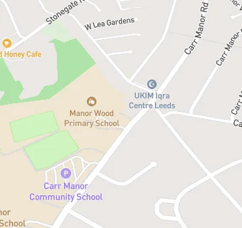 map for Carr Manor Primary Phase (Community School)