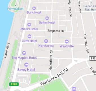 map for Inglewood Hotel