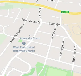 map for Kids Academy (West Park)