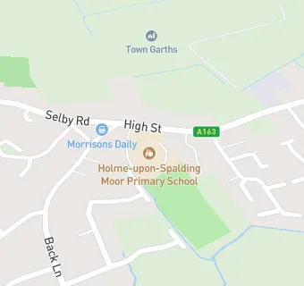 map for Holme-upon-Spalding Moor Primary School