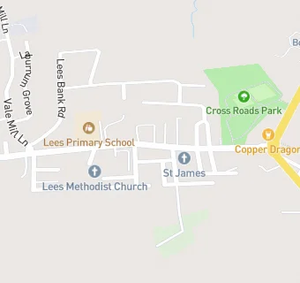 map for Midshire Signature Services at Lees Primary School