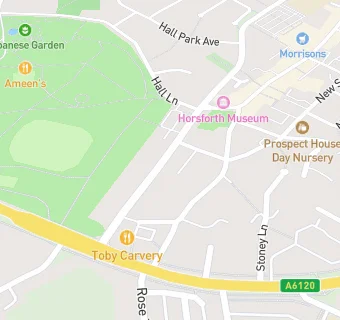 map for Toby Carvery (Horsforth)