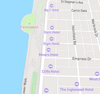 map for Boston Hotel