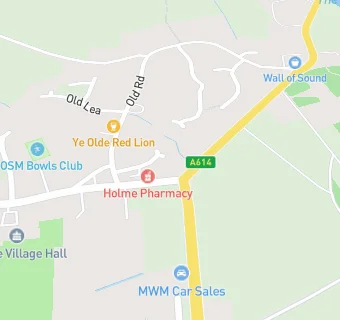 map for The Ridings Medical Group Holme On Spalding Moor Surgery