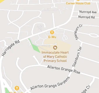 map for Catering Leeds (Immaculate Heart Of Mary Catholic Primary)