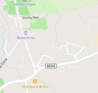 map for St Peter's Catholic Club