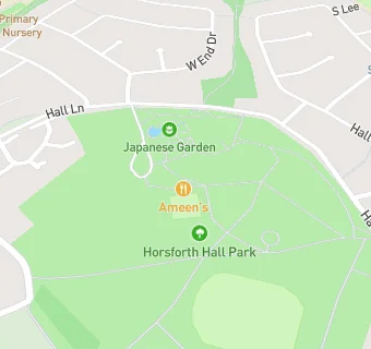 map for Hall Park Cricket Club