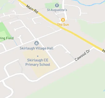 map for Skirlaugh C Of E School