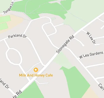 map for Milk And Honey Cafe